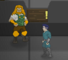 He's got something to say